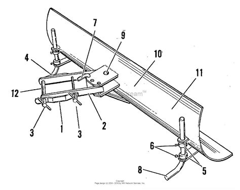 hiniker skid steer plow|hiniker plow parts diagram.